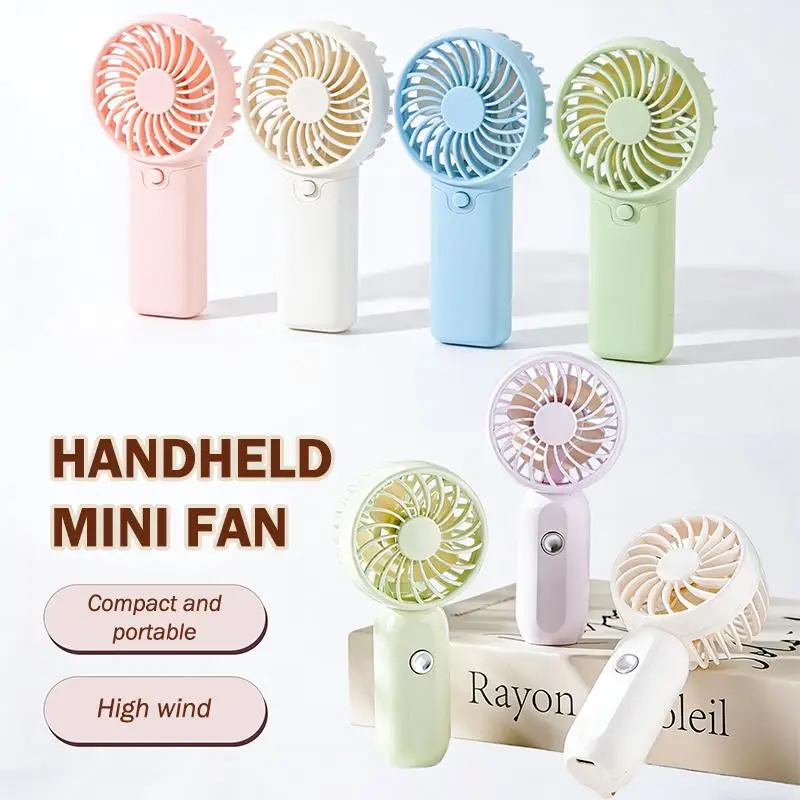 Mini Fan Portable Handheld Lightweight Pocket Size for Students Outdoor Walking Commuting and Home Office