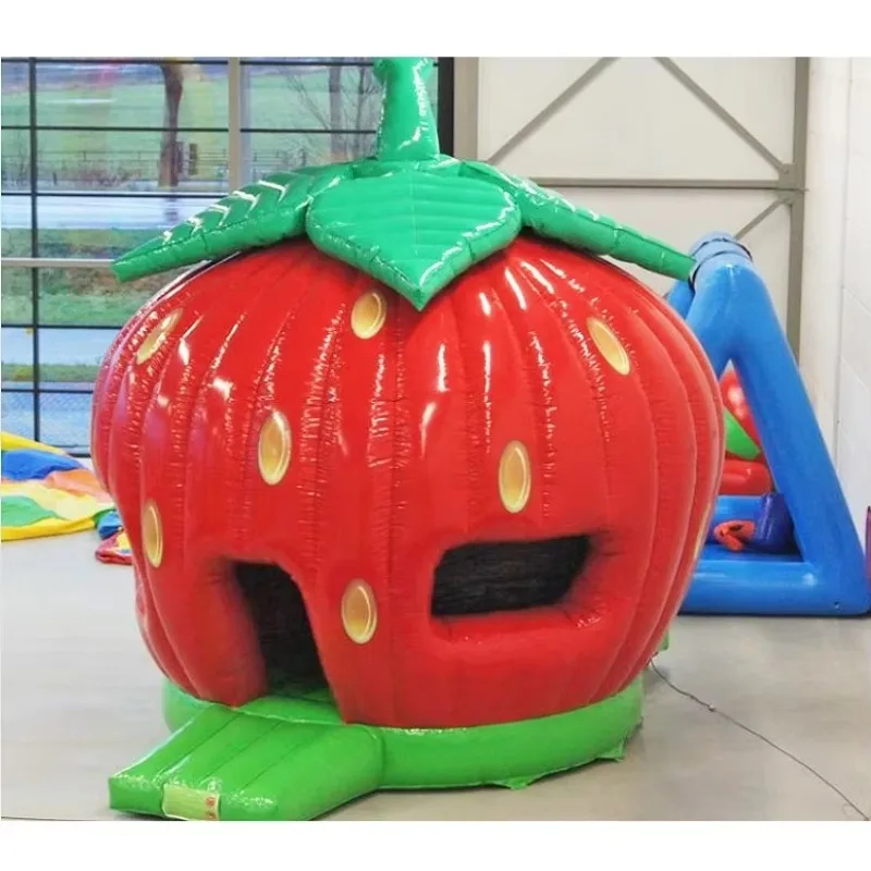 

Newly Design Inflatable Strawberry Bouncer Party Jumping Castle Inflatable Strawberry Bounce House