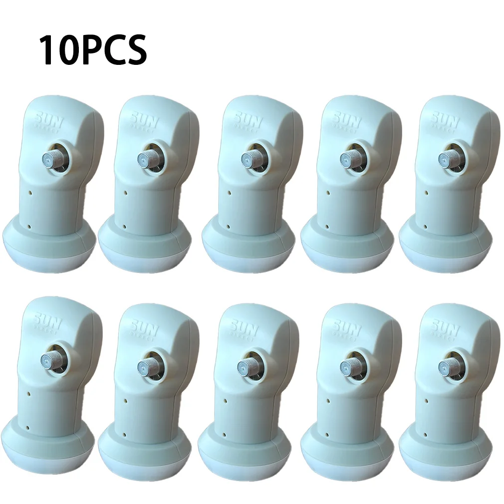 

10PCS Full HD Digtal KU-BAND Single LNB Satellite TV Receiver L9.75/10.6 KU Lnb Linear Converter Waterproof Satellite Dish LNB