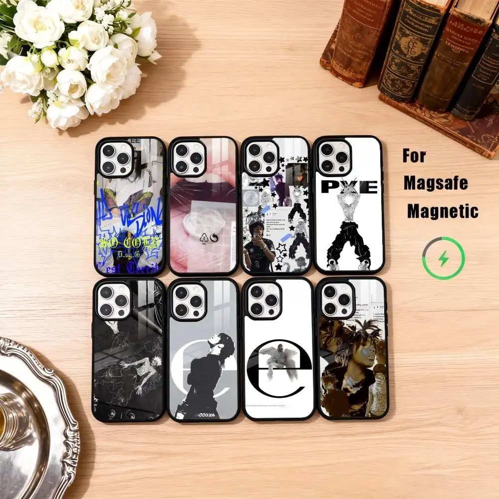 

Drain G-Gang Ecco2k Phone Case For iPhone17,16,15,14,13,12,11 Plus,Pro Max Magnetic For Magsafe Wireless Charging