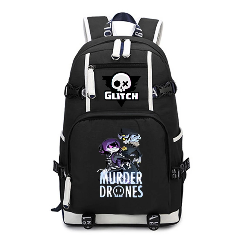 

Murder Drones Backpack Multifunctional Teenager Laptop Backpack Men USB Laptop Bagpack Large Capacity School Bags for Boys Girl