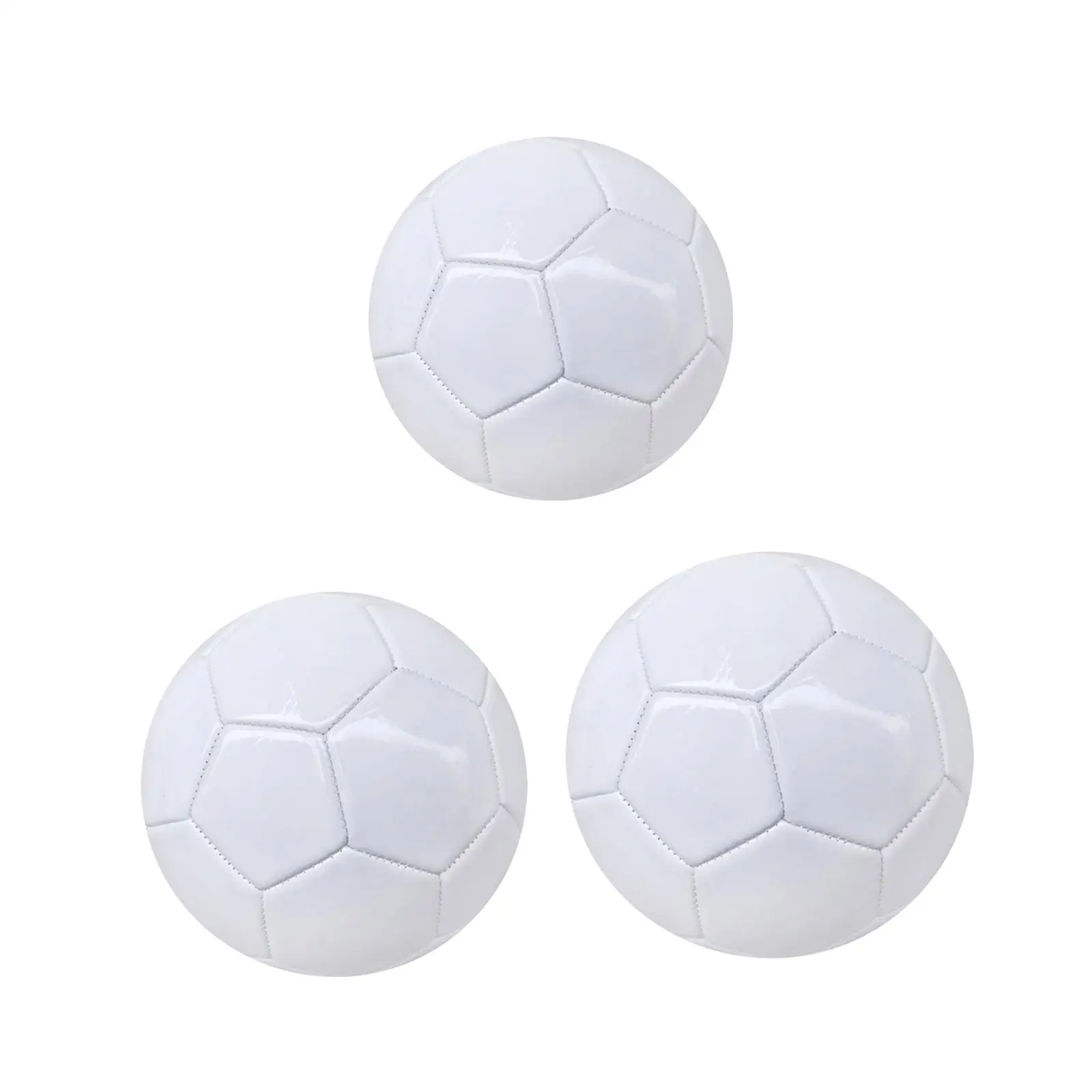 White Soccer Ball Professional Painting Training Ball DIY Soccer Ball Outdoor