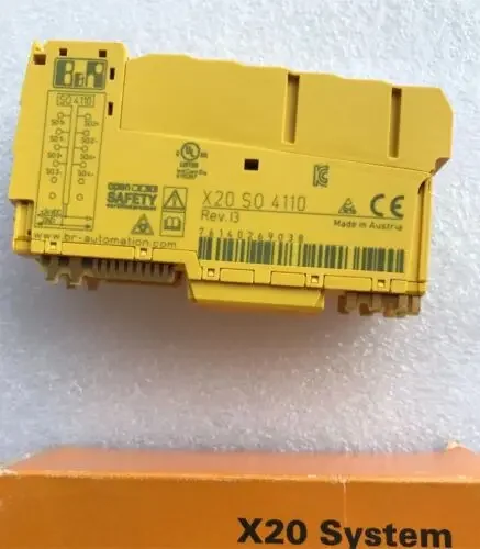 Módulo PLC B&R X20SO6300 X20SO6530 6 saídas digitais seguras com 0,2 A