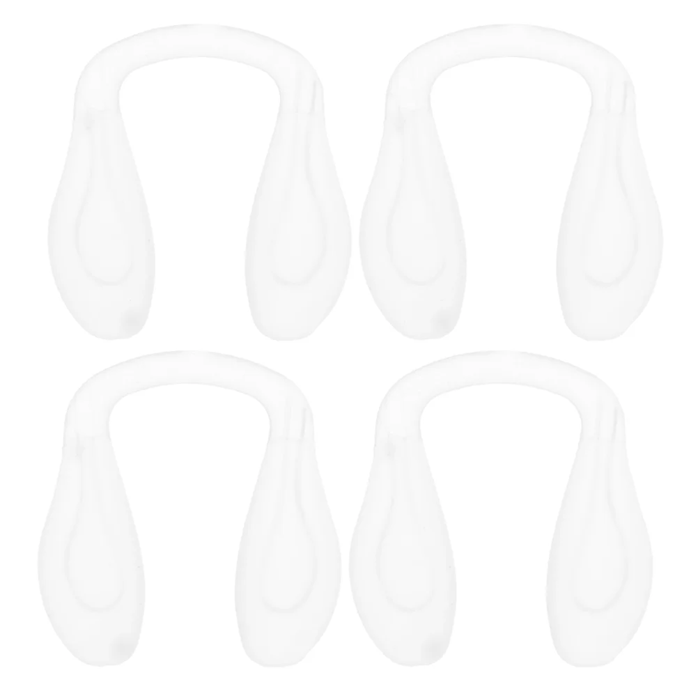 4 Pcs One-piece Nose Bracket Glasses Pad Universal Eyeglasses Pads Silica Gel Bridge for