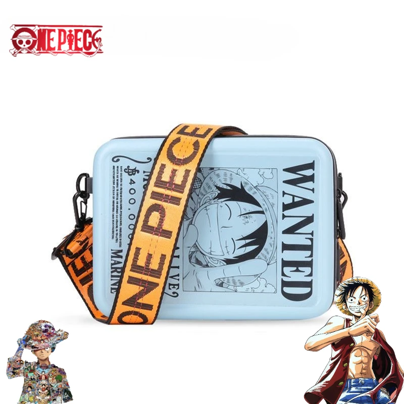 

One Piece аниме товары с героями мультфильмов, ограниченная ПК, твердая сумка через плечо, креативная для мужчин и женщин, модный рюкзак в подарок