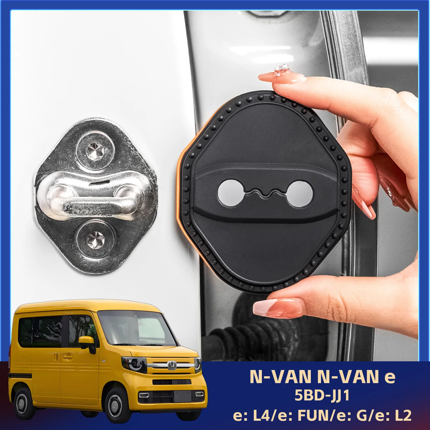 2/4Pcs Silicone Car…