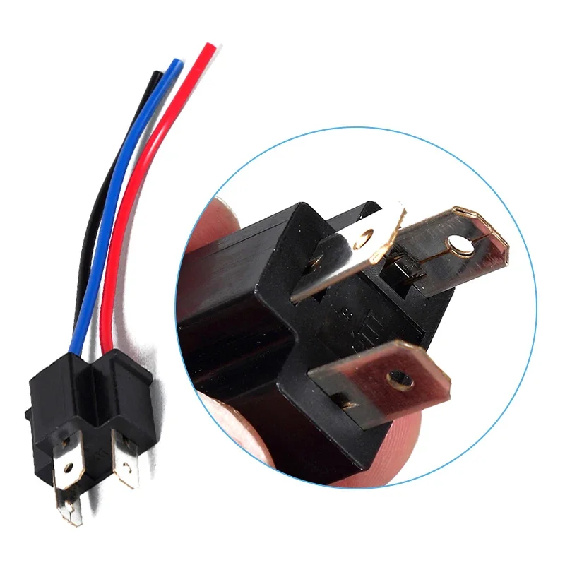 9003 H4 لمبة المقبس ذكر محول موصل سيارة العلوي الضباب مصباح ذكر مأخذ توصيل محول الأسلاك تسخير كشافات موصل #1