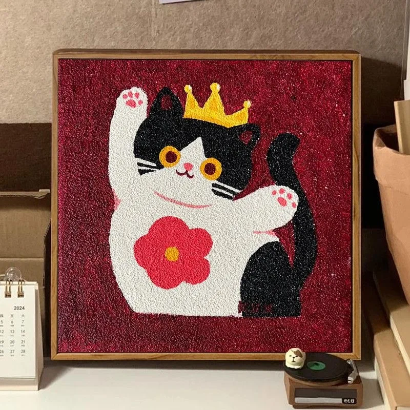 A6156  Sweet Kitty Oil Painting