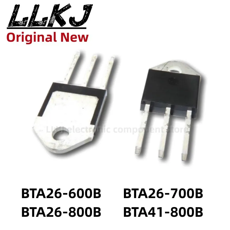 1pcs BTA26-600B BTA26-700B BTA26-800B BTA41-800B TO3P POWER TRANSISTORS TO-3P