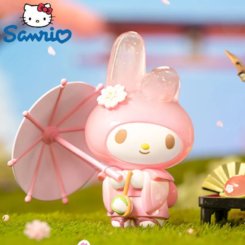 Figurine d'action Sanurgente Blossom et Millennium ashi Series pour enfants, modèle d'Auckland, poupées authentiques, Pompompurin, Mymelody, Kuromi, Cinnamoroll, jouet