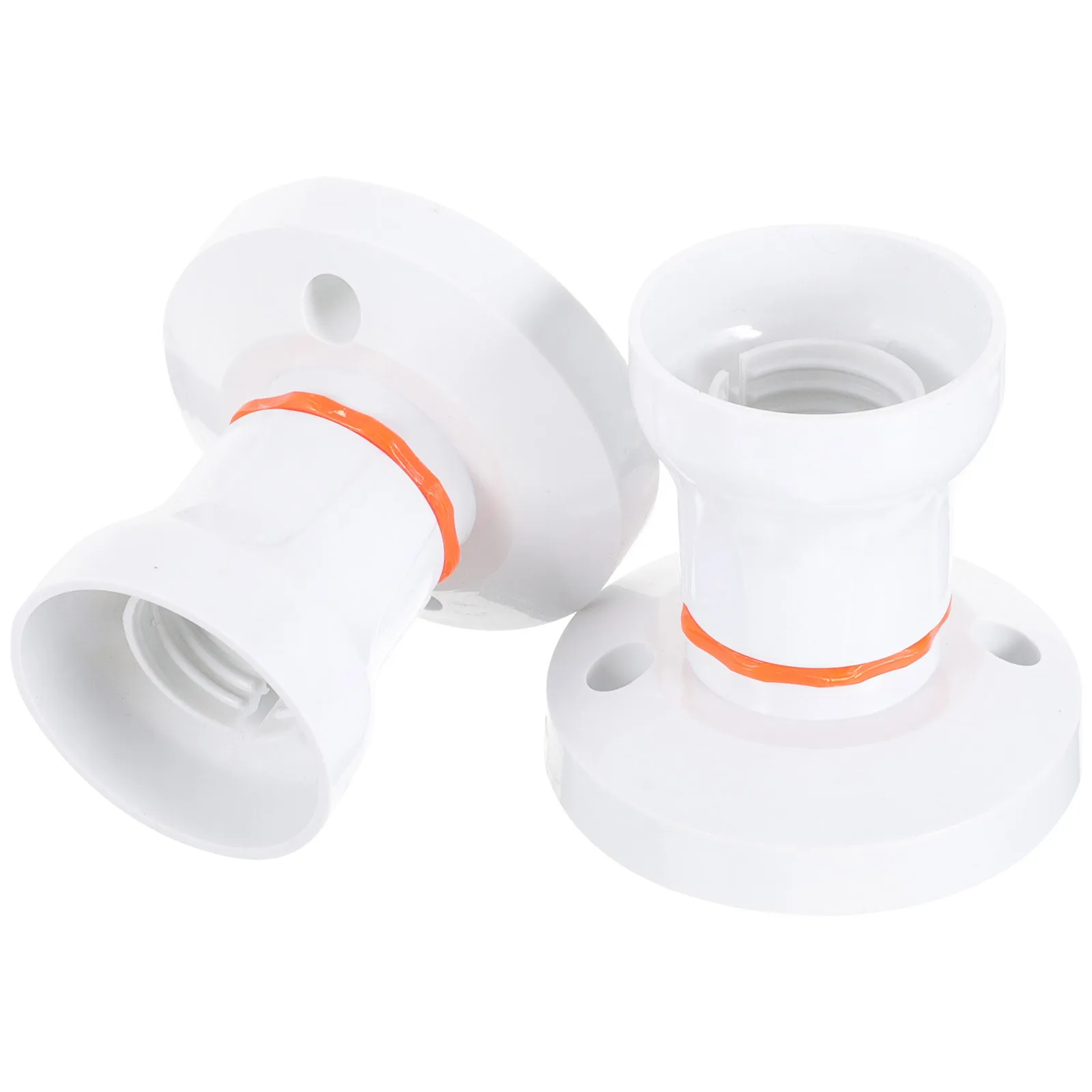 2 шт. цоколь двойного назначения E27 B22, термостойкий держатель лампы высокой мощности, простая установка, шкаф, подвал, служебная комната