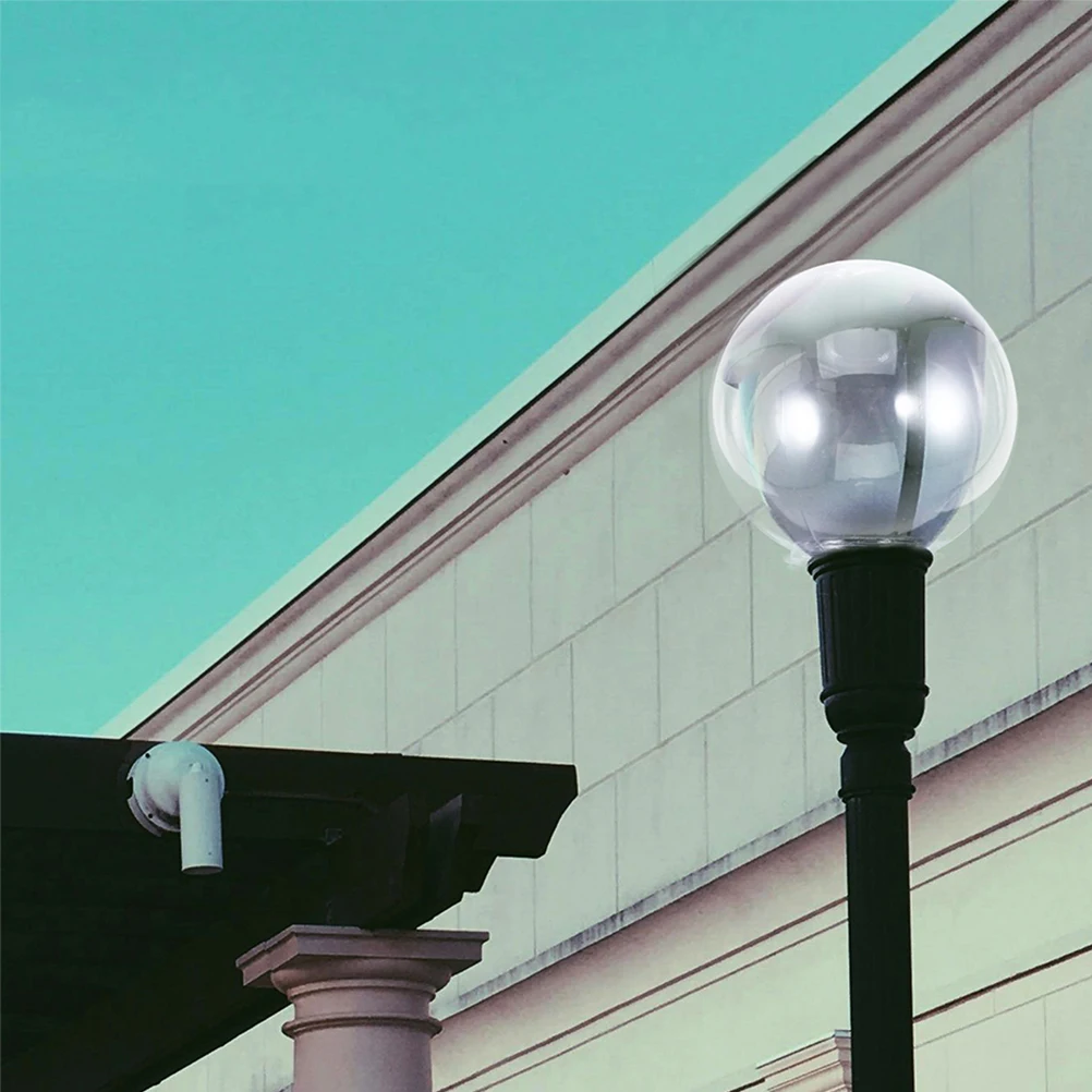 

Transparent Spherical Lampshade Acrylic Outdoor Globe Light Shades High Transparency Glass Pendant Lamp Shade Ceiling