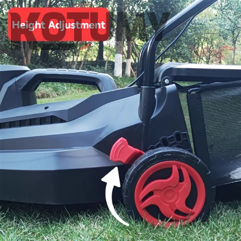 2000 Вт высокая мощность, мощная ручная электрическая газонокосилка, ручная бытовая газонокосилка, газонокосилка