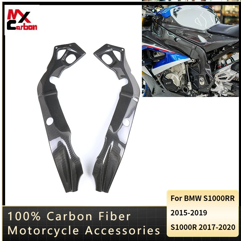 

For BMW S1000RR 2015-2019 S1000R 2017-2020 3K Carbon Fiber Body Fairing Kits Frame Cover Frame Panel Motorcycle Accessories