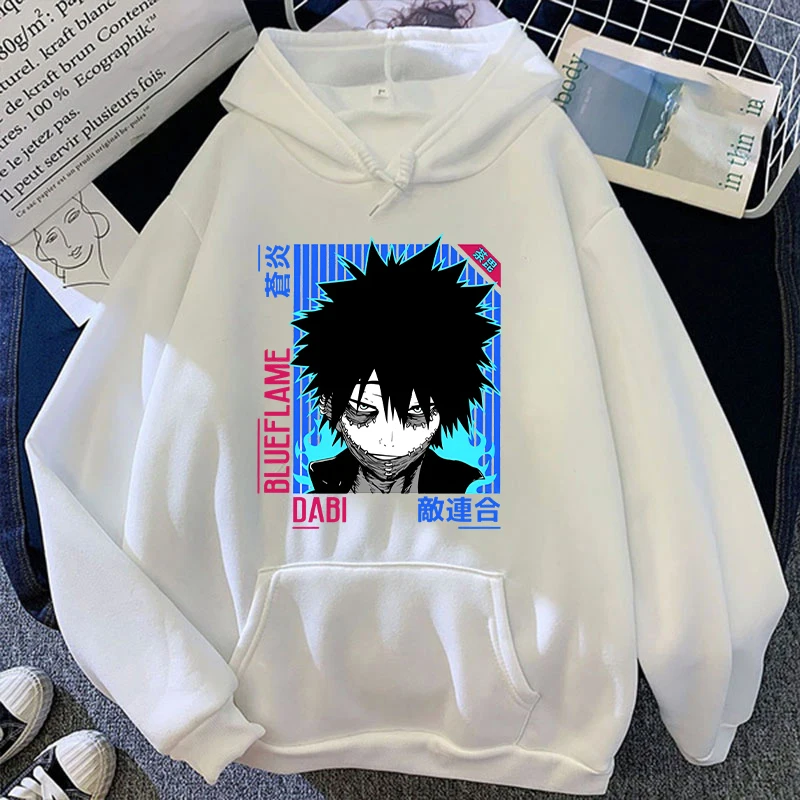 

Fashion Women Men Anime Dabi Print Hooded Sweatshirt Autumn Leisure Sports Pullover