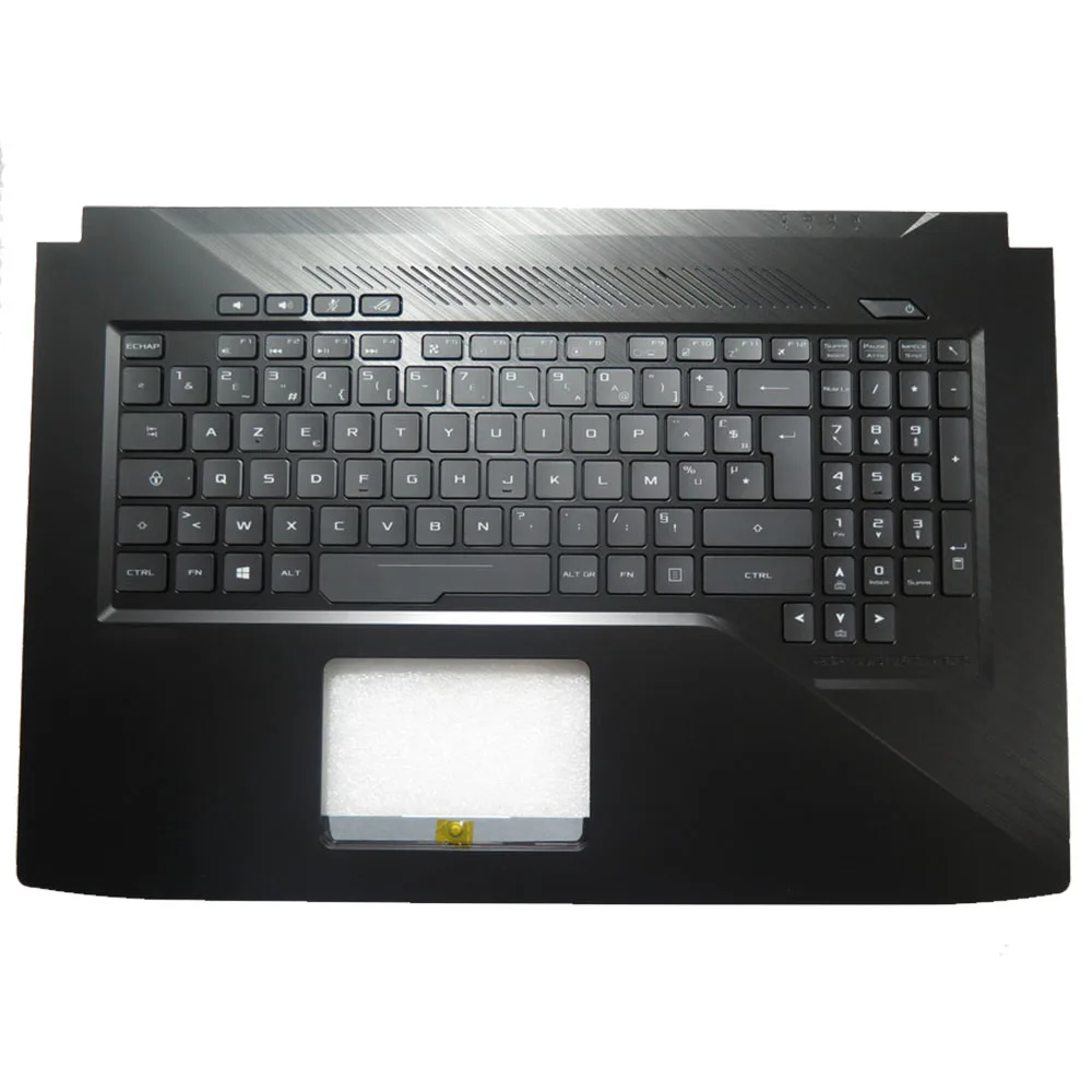 Laptop PalmRest&FR/IT/UK/BE/LA keyboard For ASUS GL703VD 90NB0GM2-R31FR0 90NB0GM2-R31IT0 90NB0GM2-R31UK0 Black Top Case