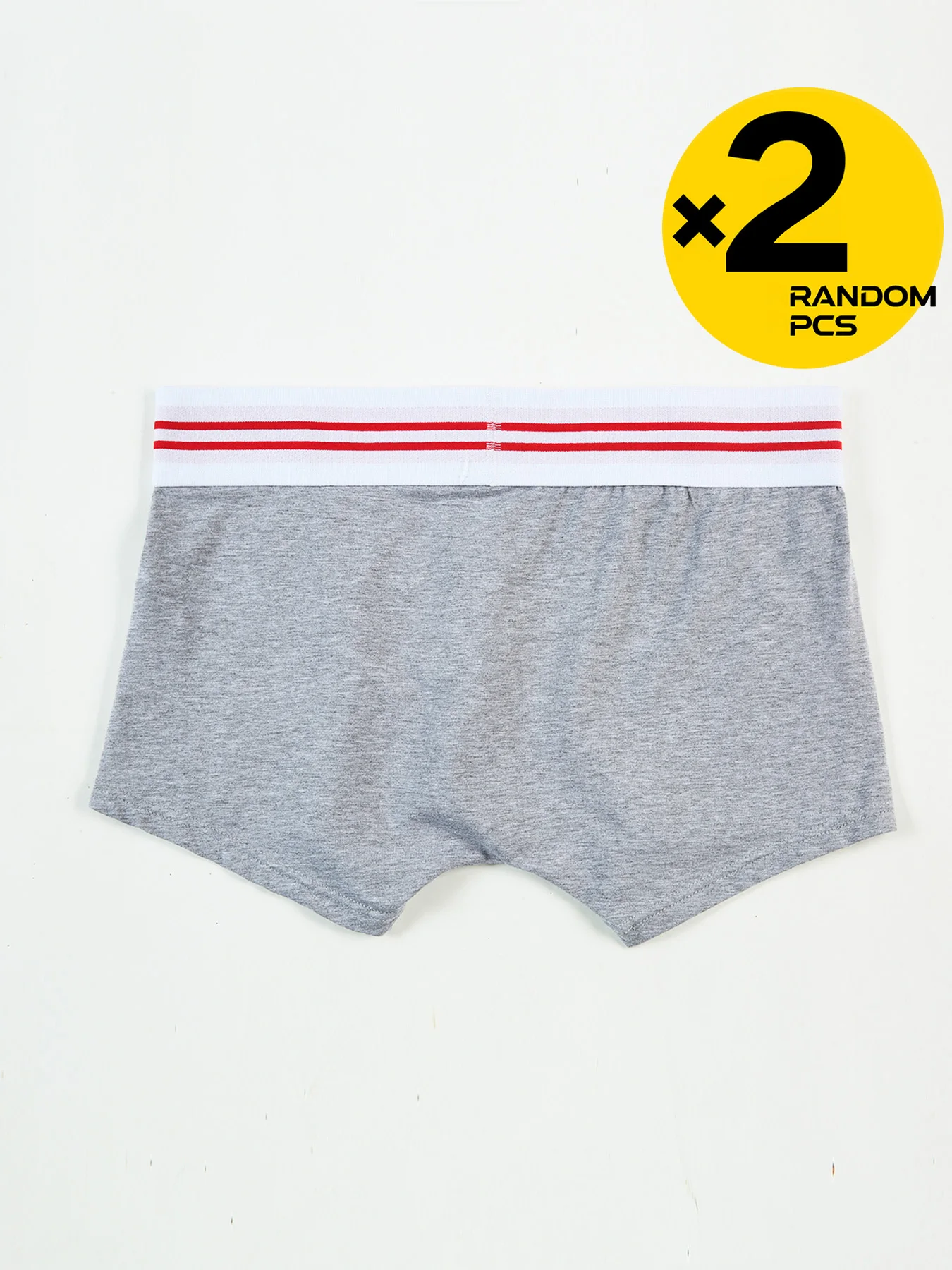 Male Underwear Breathable Cotton Boxer Men Panties U Convex Pouch Sexy Underpants Low Waist Boxers Shorts Homme 2pcs Randomly