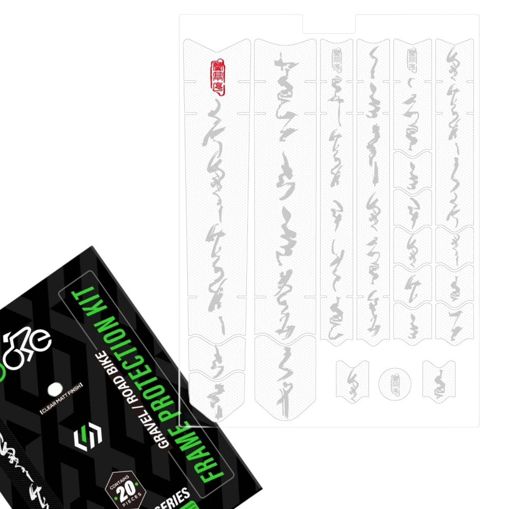 

Bicycle Stickers Frame Protector Film Fit 700C Road Gravel Bike Cycling Scratch-Resistant Vinyl Decals Accessories
