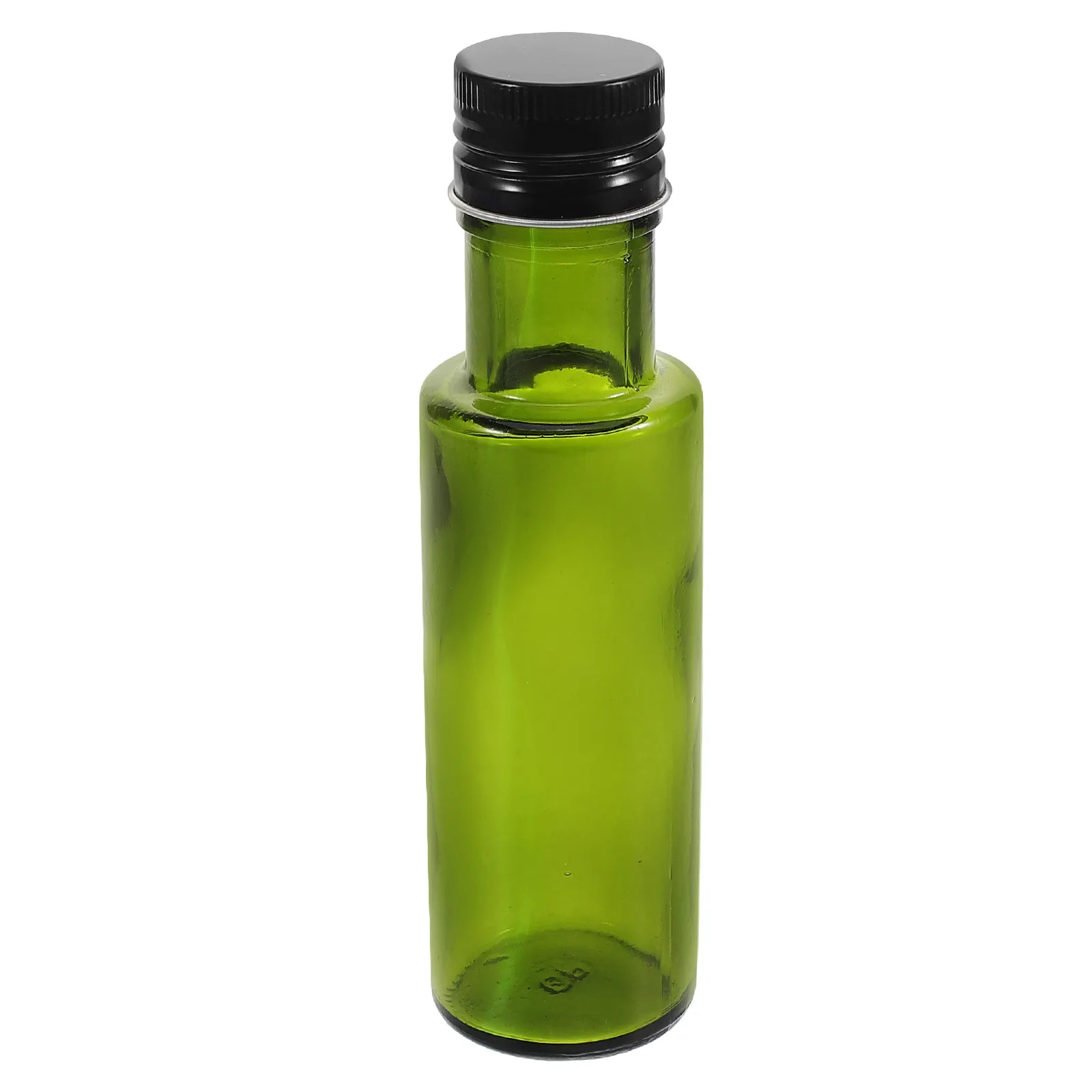 Botella de Vidrio con Tapa Hermética para Aceite de Oliva, Envase de Vidrio Vacío para Almacenamiento de Líquidos, Utensilio de Cocina, Mini Botellas de Vidrio con Tapas