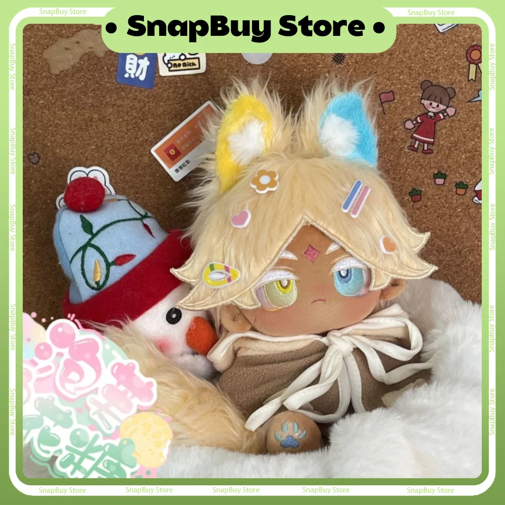 

Soft Cookie Run Kingdom Soft Plush Doll 20cm Action Figure Body Dress Up Cute Cosplay Cotton Stuffed Plushie Toys Ornament Gifts