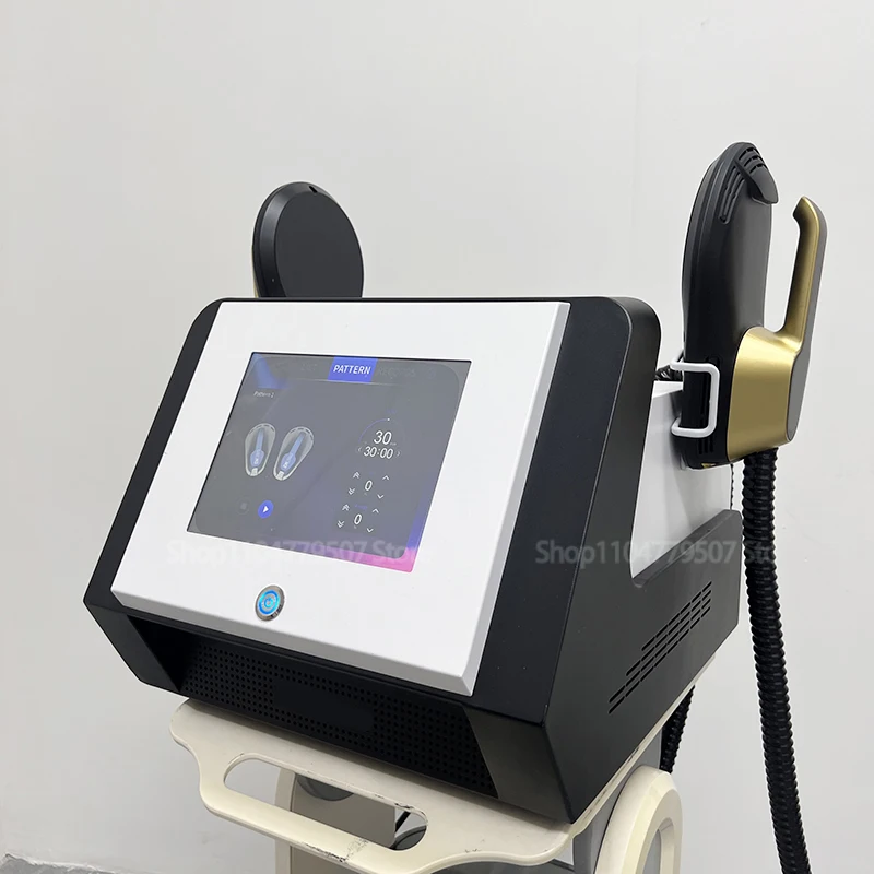 

Professional 2025 Portable 15 tesla Slimming 2 Handles Beauty EMS Building Electronic RF Body Muscle Stimulator Sculpt Machine