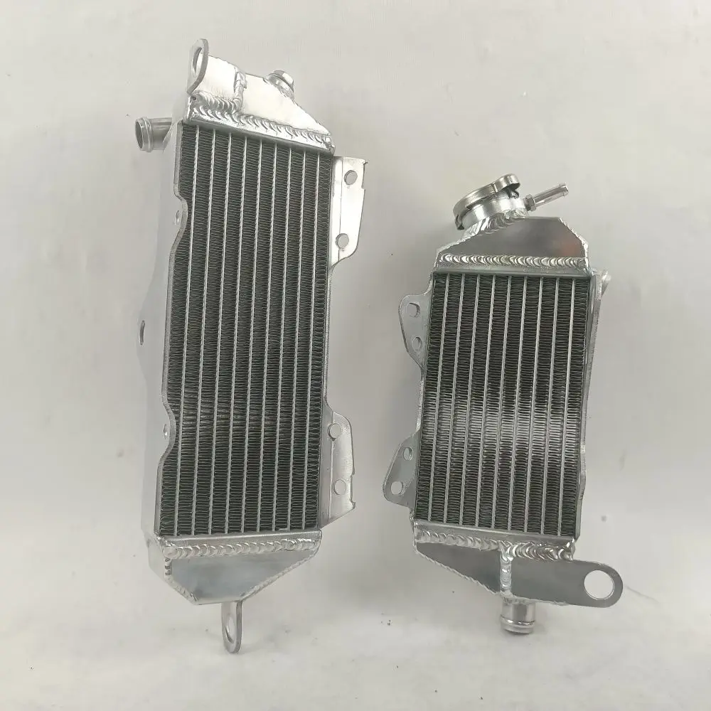 Both sides of  Aluminum Radiator For 1989-1994 Kawasaki KDX200 KDX 200 Cooler Cooling Coolant 1989 1990 1991 1992 1993 1994