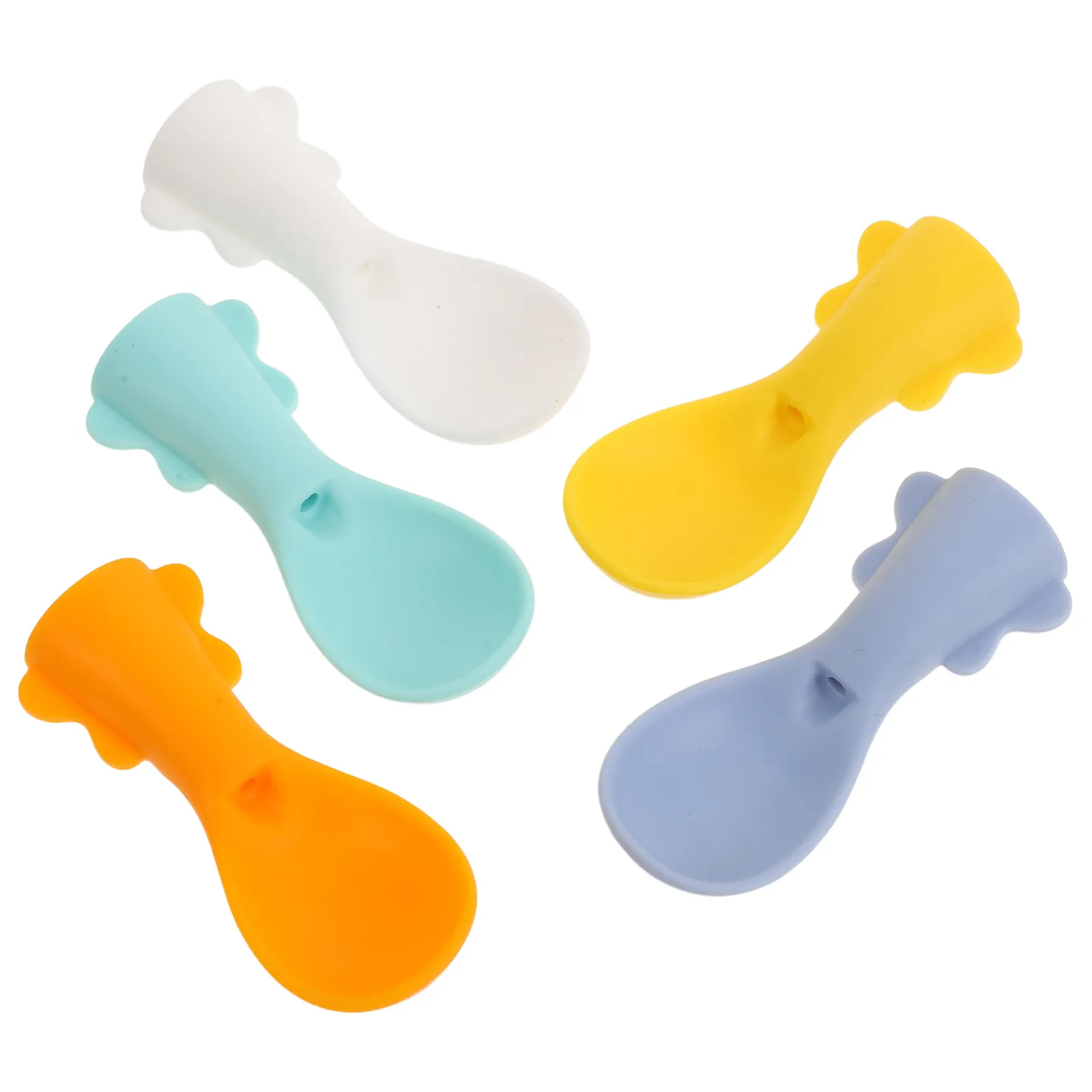 5pcs-baby-spoon-holder-case-leakproof-travel-food-pouch-spoon-attachments-portable-silicone-cutlery-box-transparent-infant