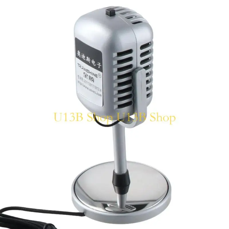 

U13B Professional Condenser Microphone Mic Studio Sound Recording for W Shock M