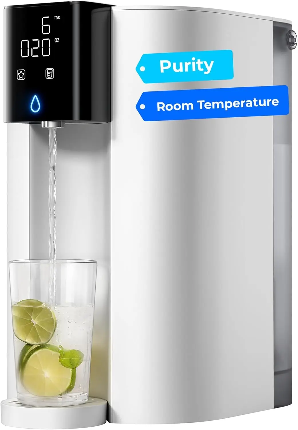 

CoreRO Countertop Reverse Osmosis System, NSF/ANSI 58 & 372 Certified, 6-Stage, Portable Reverse Osmosis Water Filter, Reduce PF