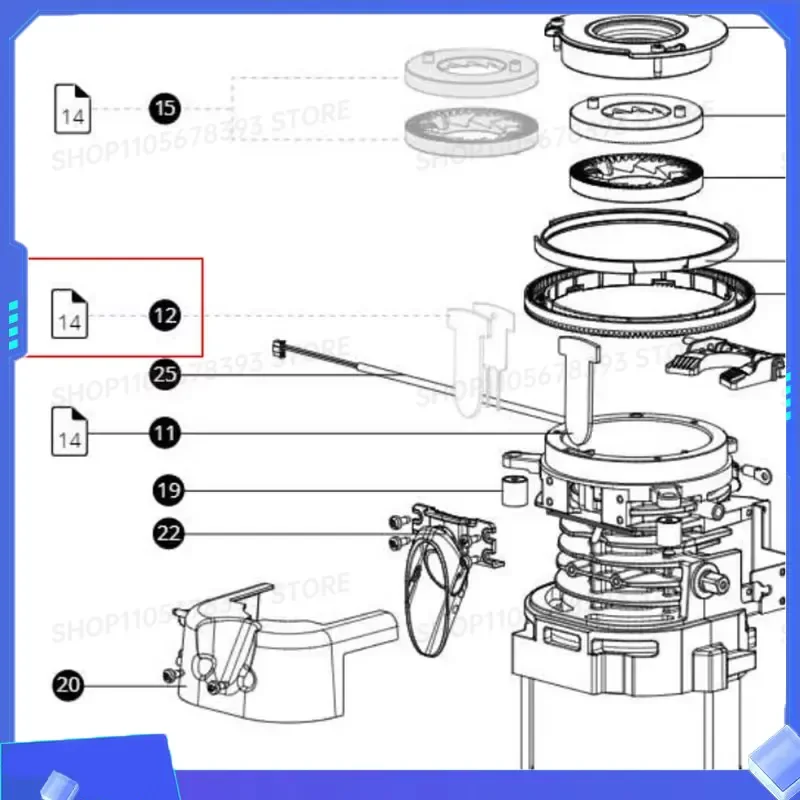 For Mahlkonig E65 65S 65E Coffee Grinder Powder Outlet Electrostatic Sheet Anti Flying Powder