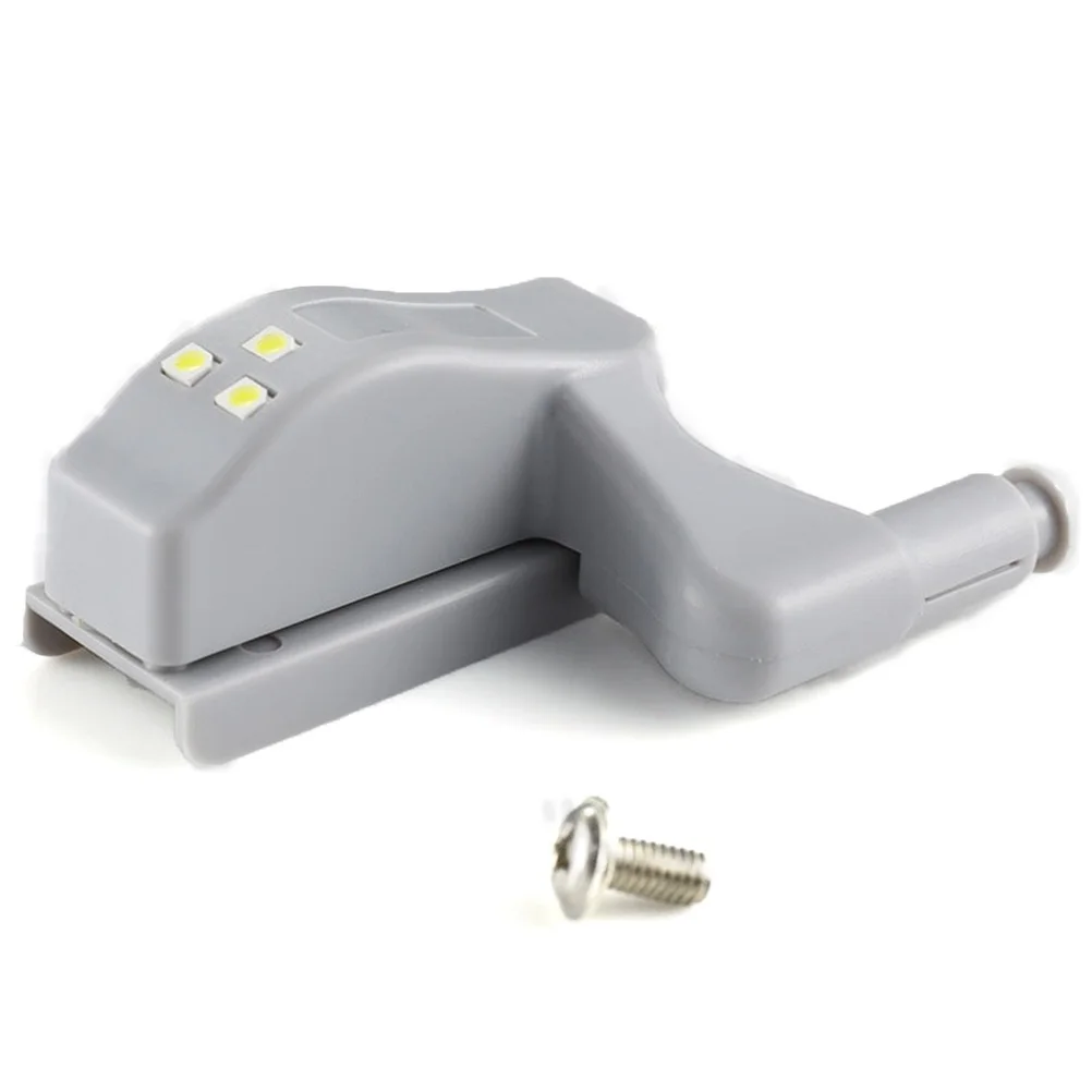 

10 pcs Touch Led Hinge Lights For Cabinets 0.25W Smart Sensor Auto On Off Warm White Cabinet Light For Kitchen Home Wardrobe