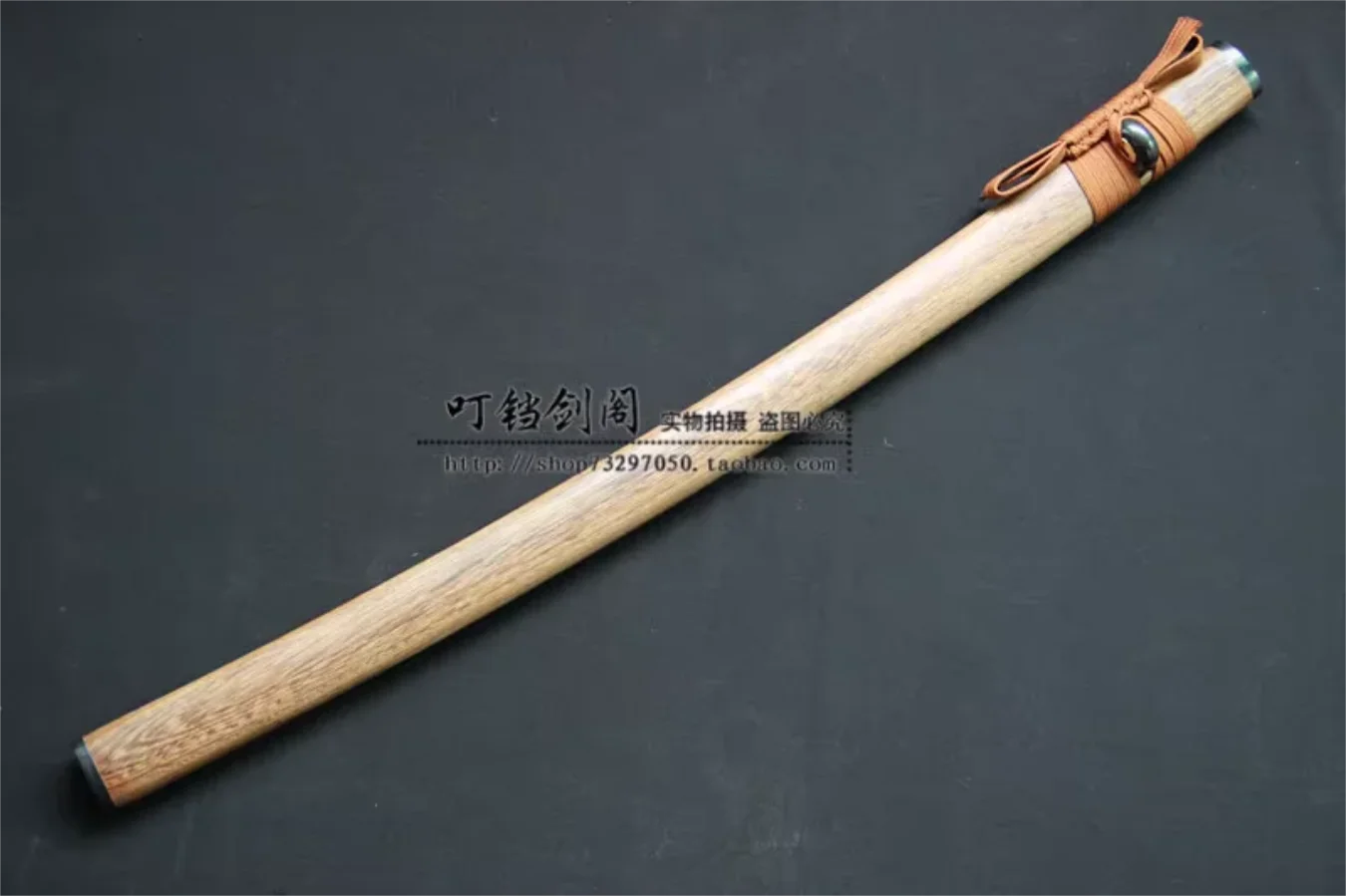 

76cm Quality Rosewood/Hualee Wood Saya Sheath Scabbard with Buffalo Horn Inlaid for Japanese Samurai Katana Sword