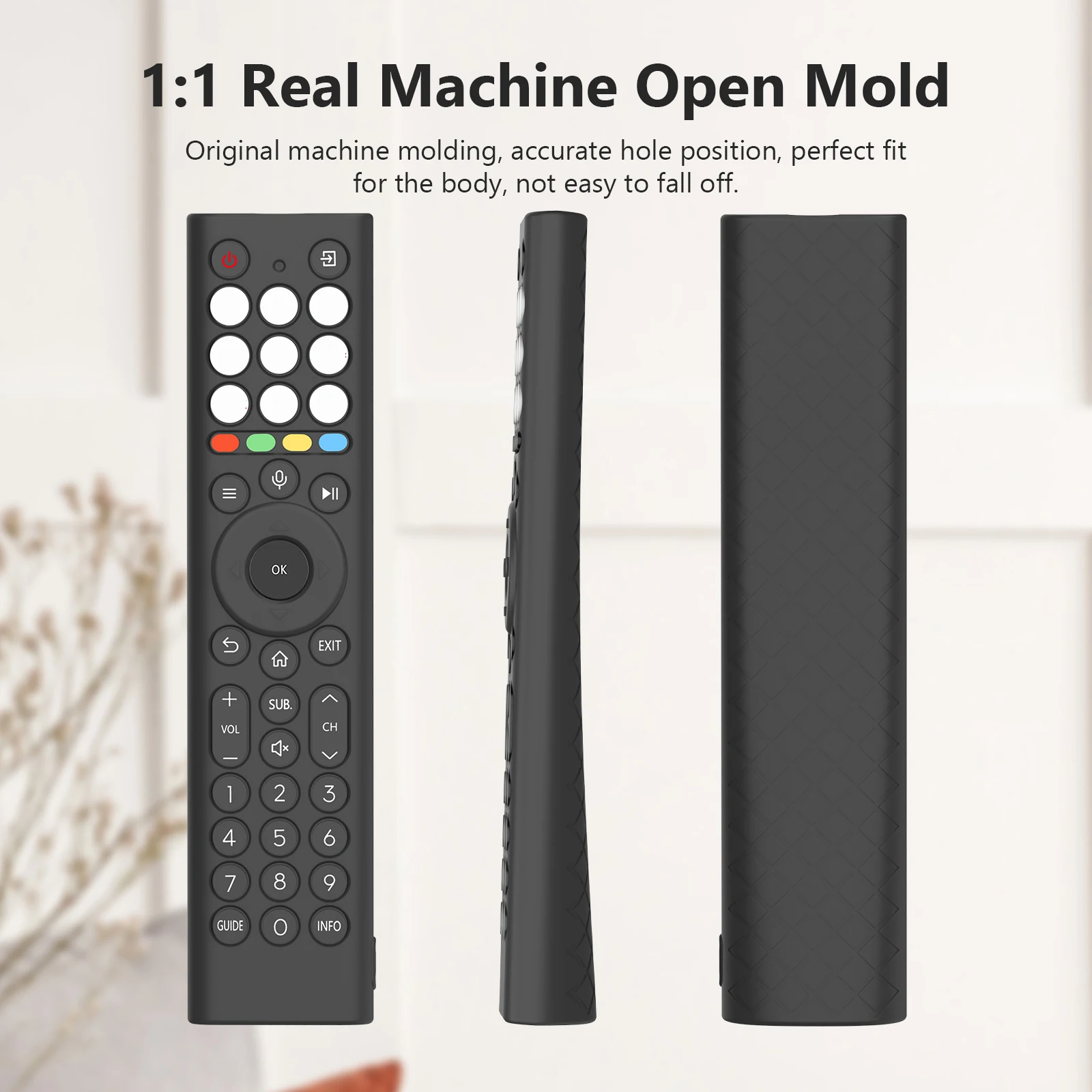 

Soft Silicone Case Housing for HISENSE ERF2K38H Remotes NonSlip Texture Shell Protective Covers