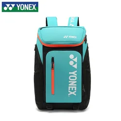 YONEX-Sac de raquette de badminton de haute qualité, sac à dos de sport multifonctionnel avec boîte à chaussures, sac de raquette de tennis, grande capacité, unisexe