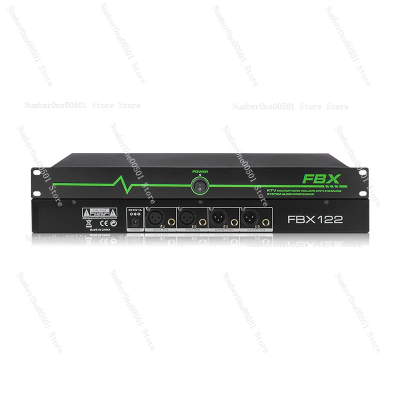 One Key Anti Howling Feedback Suppressor Automatic Mic Frequency Shifter For Home KTV Live ConferenceStageOutdoorAudio Processor
