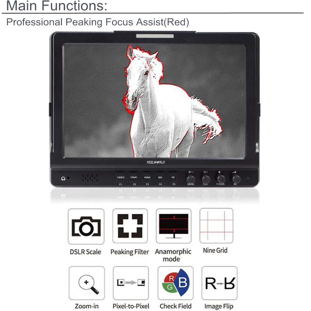 Feelworld FW1018V1 Camera Field Monitor 10.1\