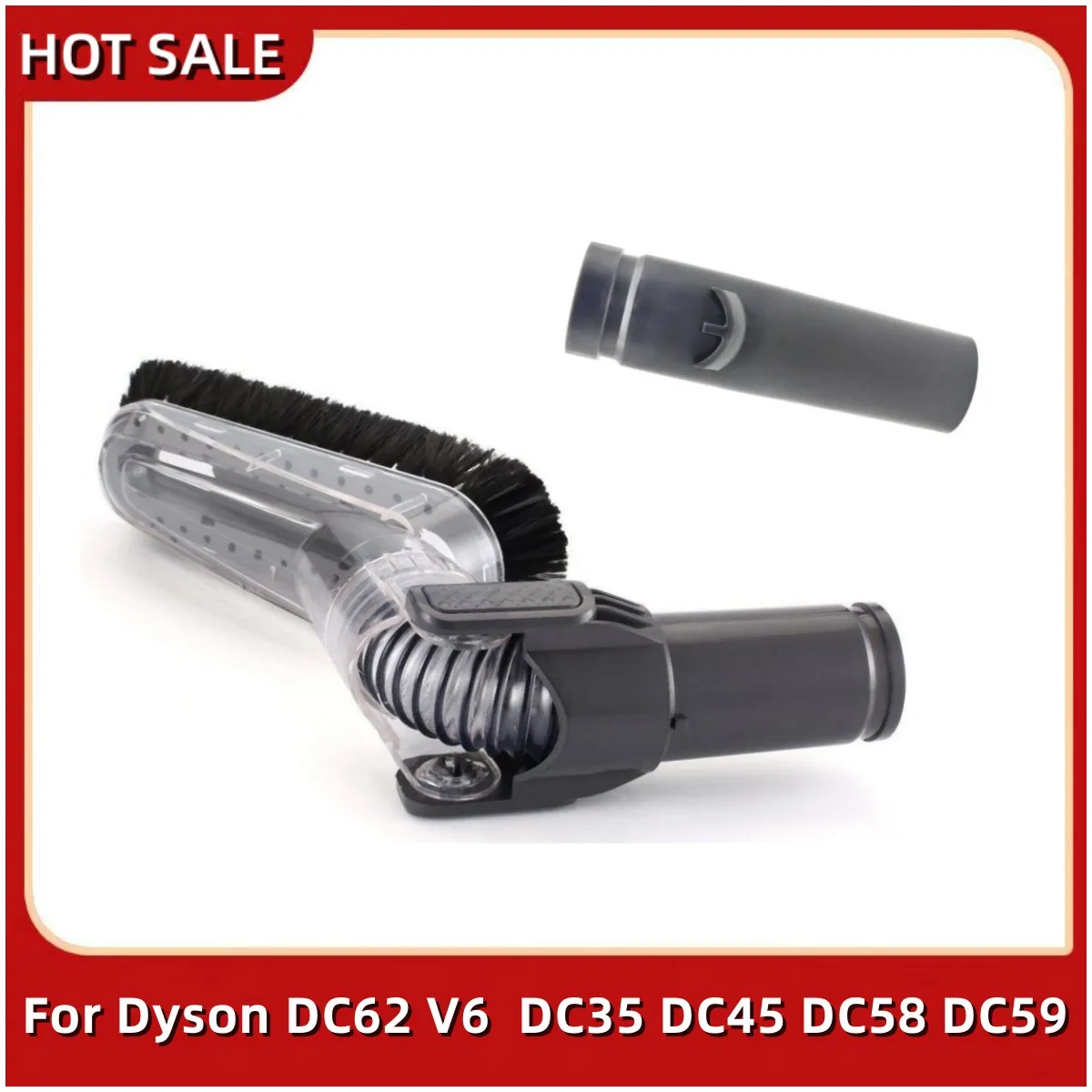 Substituição para dyson dc62 v6 dc29 dc35 dc45 dc58 dc59 dc47 peças de aspirador de pó flexível antiestático escova mangueira adaptador