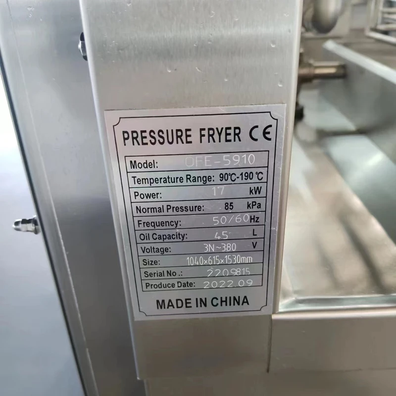 Pfe-5910 Henny Penny 8hd Electric Chicken Commercial Pressure Henny Penny Fried Chicken/henny Penny Open Fryer