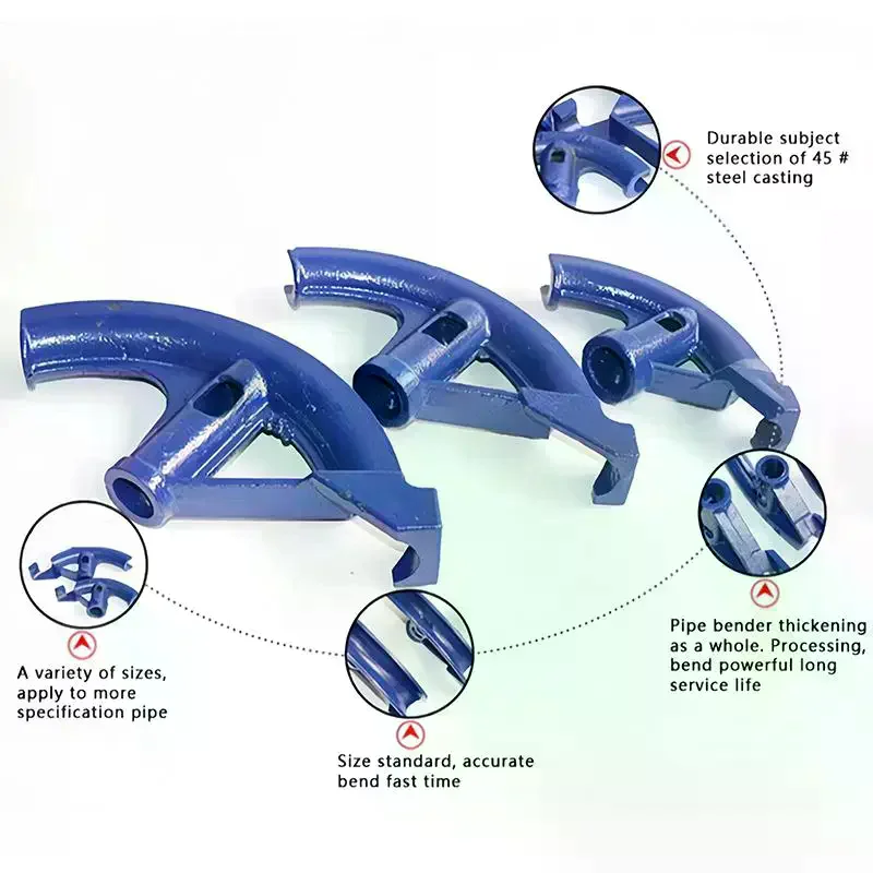 Duty Manual Pipe Bender High Strength Steel Rust Proof Coating For Plumbing DIY Pipe Bending Work Heavy