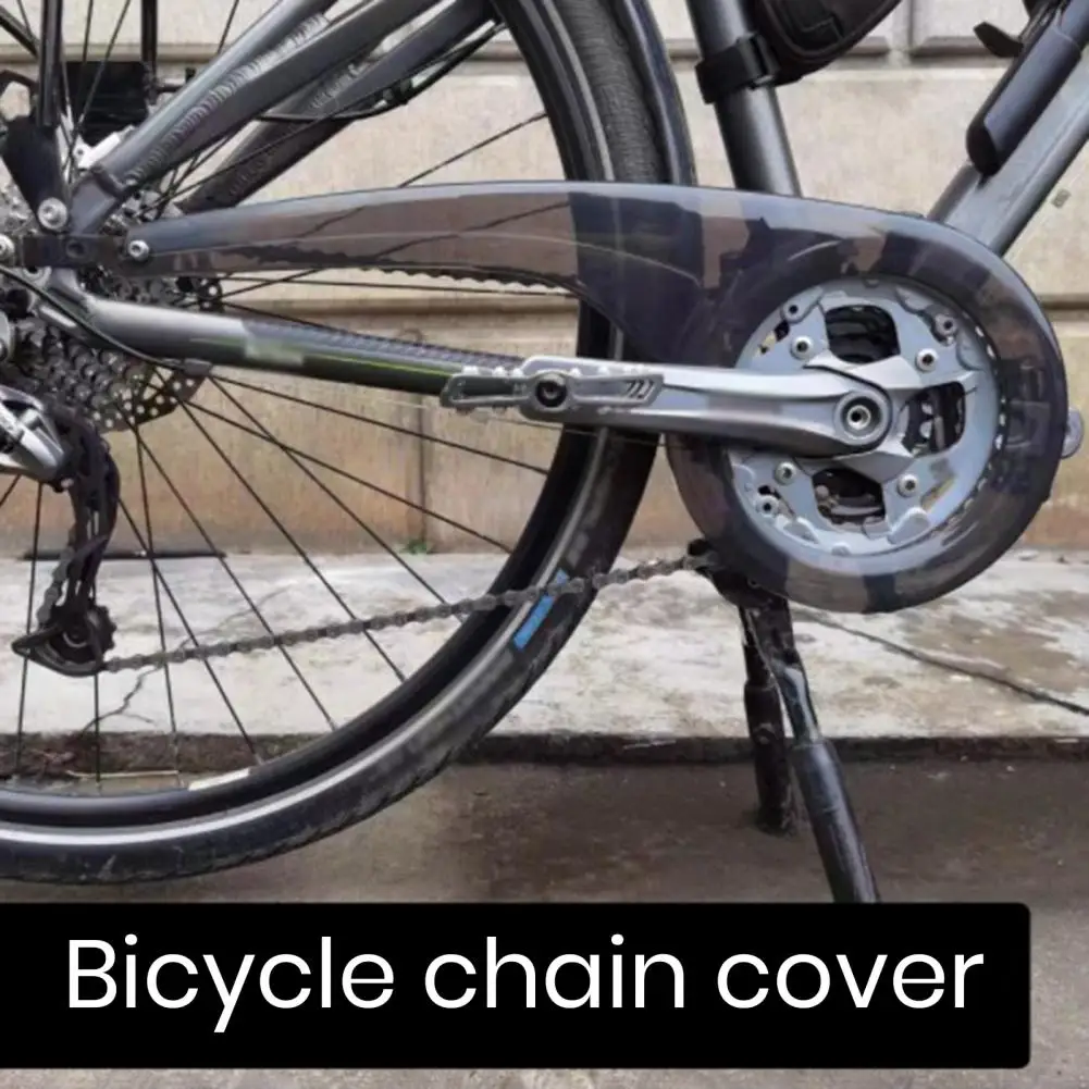 1 Set Chain Protector Case Convenient Stable Bike Chain Guard Bike Chain Protector Case Sprocket Guard Bike Accessories