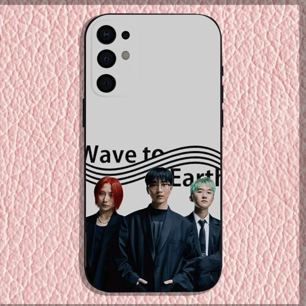 W-wave para e-terra verão fluxos caso de telefone para samsung s25, s24, s21, s22, s23, s30, ultra, s20, plus, fe, lite, nota, 10.9,5g capa preta