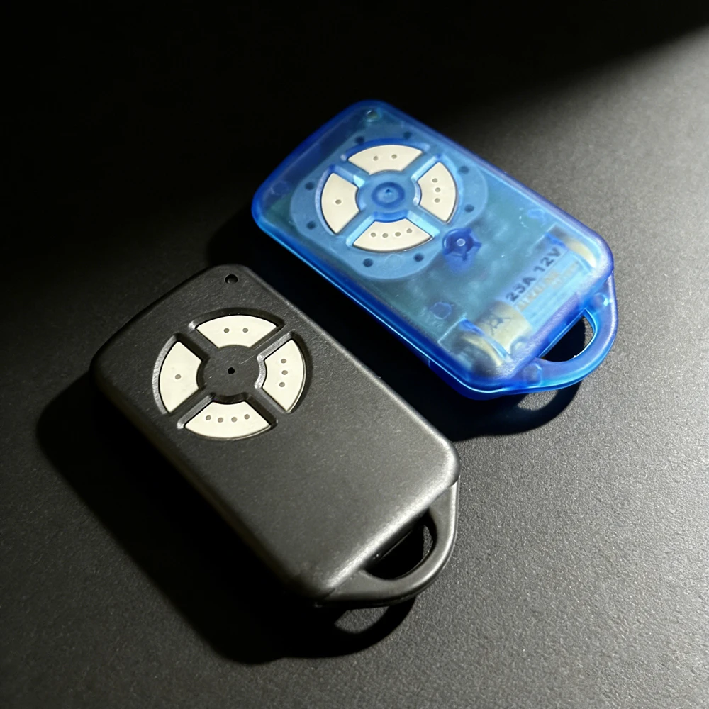 Blue Black ATA PTX-4 Securacode Remote Control 433MHz PTX4 PTX 4 Garage Gate Door Keyfob Transmitter Black