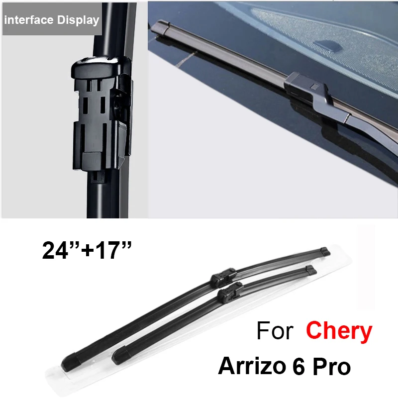 TONLINKER Wiper Blades For Chery Arrizo 6 Pro 2021 2022 2023 Car Accessories Front Windscreen Wiper Blade Brushes Cutter Goods