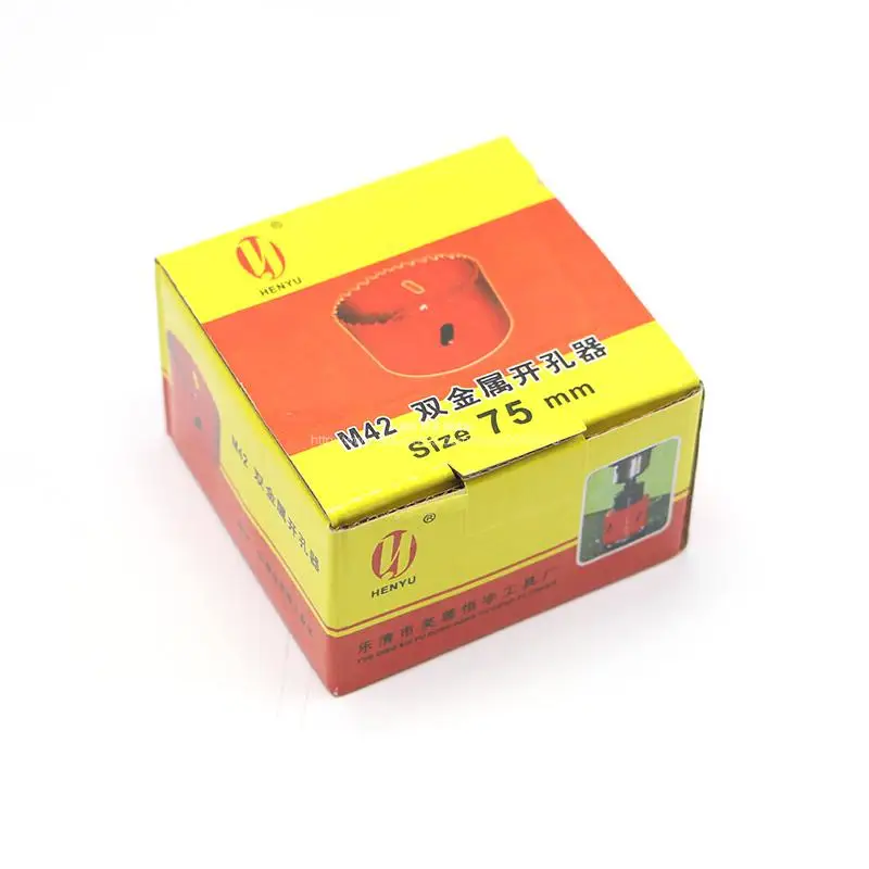 Serra de madeira bicolor, 2.95 polegadas, 75mm, para trabalhar com madeira, faça você mesmo, broca de cortar madeira