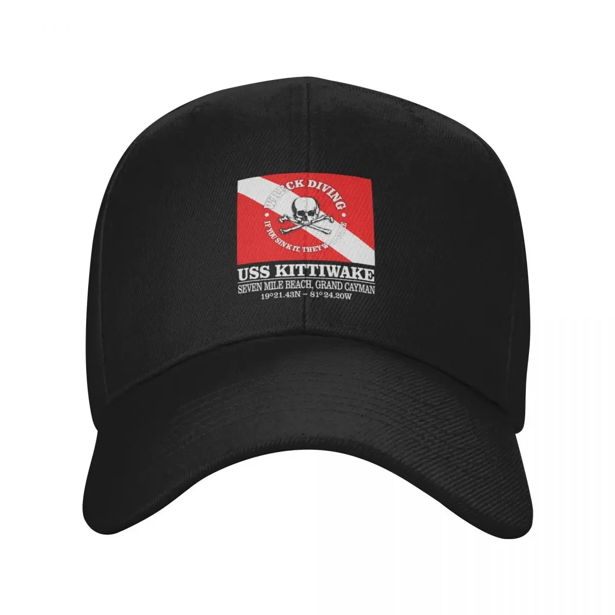 Kittiwake (best wrecks) Baseball Cap fishing caps man |-F-| Women's Beach Outlet 2025 Men's