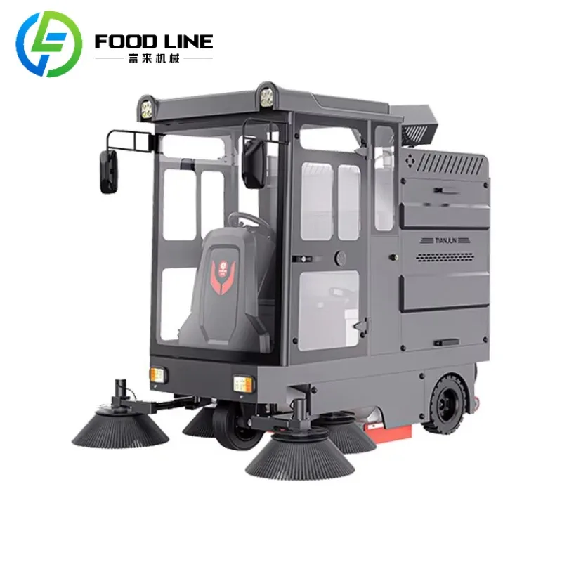 Self Propelled Industrial Cleaning Robot Automatic Sweeper and Scrubber for Large Warehouses and Factories