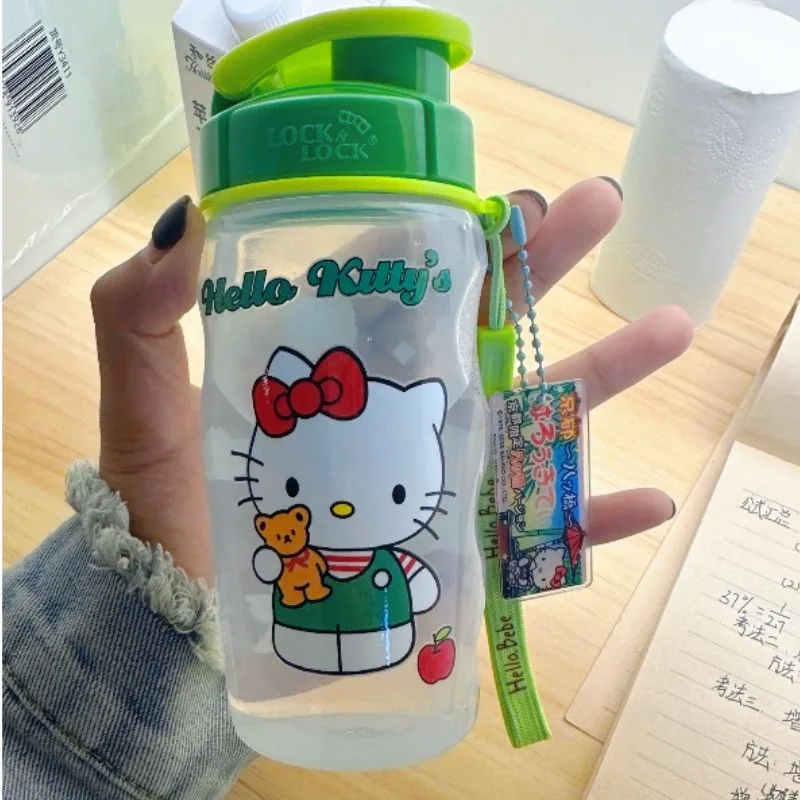 귀여운 Sanrio 헬로 키티 키 체인 애니메이션 액션 피규어 아크릴 장난감 자동차 키 S... - 5