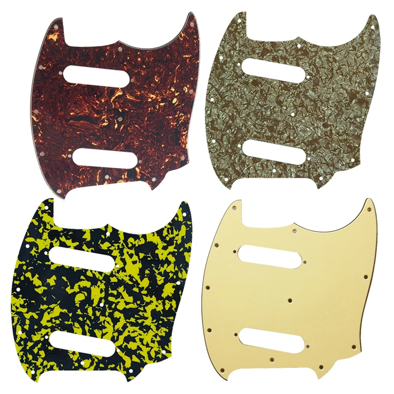 

Fei Man Guitar Parts Pickguard, Fender American Mustang, No Control Hole, Best Quality, Scratch Plate, Factory New Arrivals