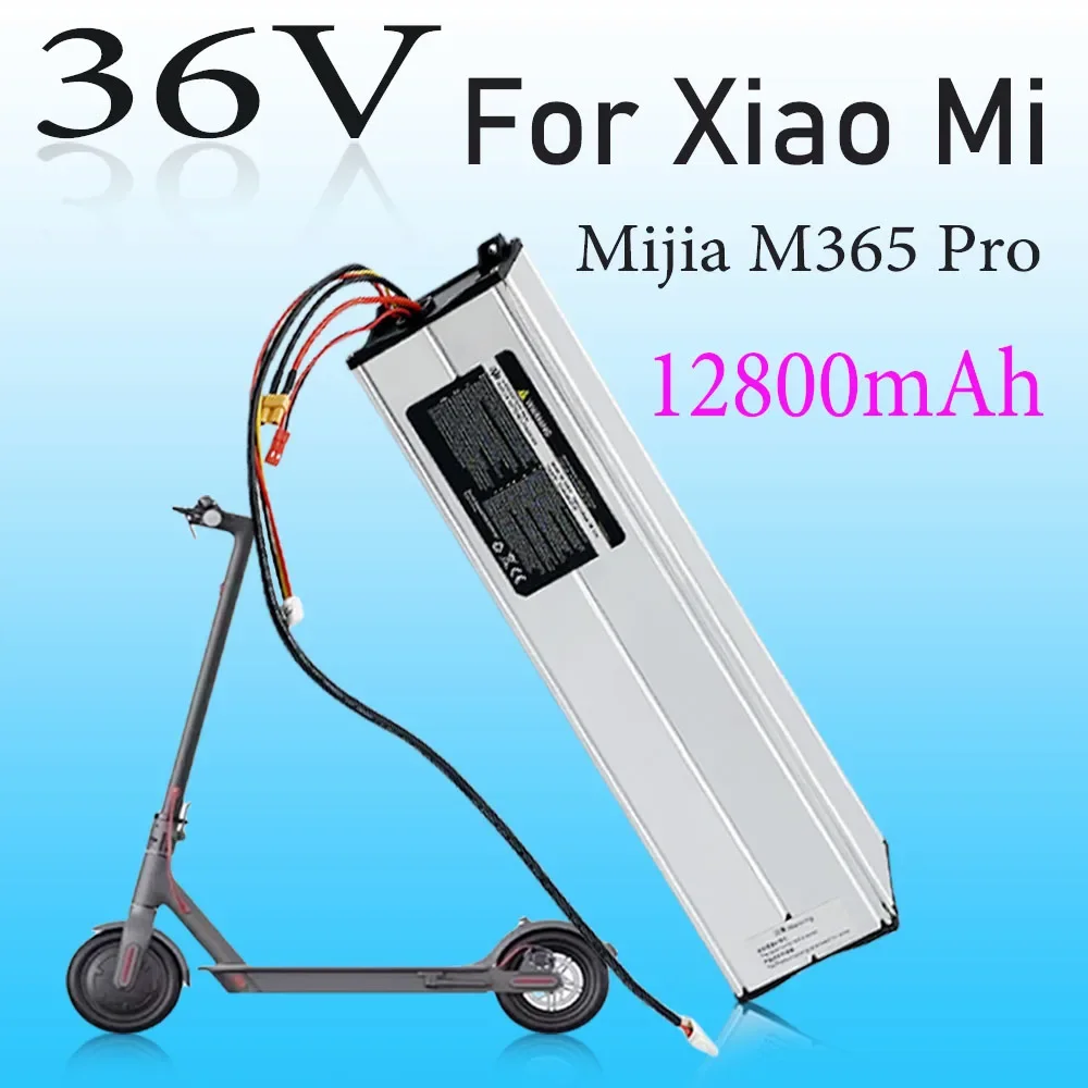 

For XiaoMi M365 PRO Scooter Replace Battery 36V 12.8Ah High Capacity Li-ion Battery Pack