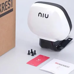 스쿠터 Ebike 등 쿠션 등받이, Niu N1s 후면 거치대 브래킷, 오리지널 등받이